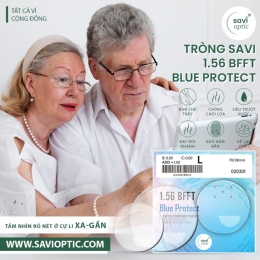 Tròng Savi 1.56 BFFT BLUE