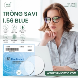 Tròng Savi 1.56 BLUE