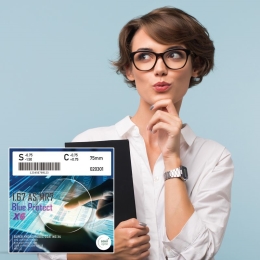 Tròng Savi 1.67 MR7 Blue Protect X6